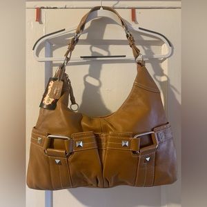 Genuine leather Single strap shoulder bag
